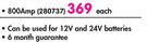 MoJo Booster Cable-800Amp