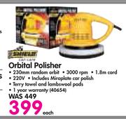 Shiled Orbital Polisher-Each