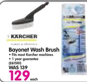 Karcher Bayonet Wash Brush-Each