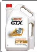 Castrol 5ltr GTX Motor Oil 20W-50