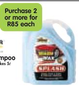 Shield 5ltr Splash Car Shampoo-Each