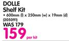 Dolle Shelf Kit