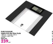 Pure Pleasure Digital Anti-Slip Glass Scale
