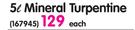 Powafix 5Ltr Mineral Turpentine