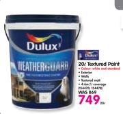 Dulux 20Ltr Textured Paint