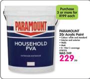Paramount 20Ltr Acrylic Paint