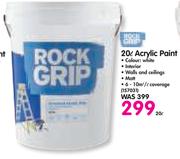Rock Grip 20Ltr Acrylic Paint
