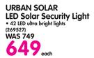 Urban Solar LED Solar Security Light-Each