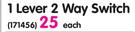 CBI 1 Lever 2 Way Switch-Each