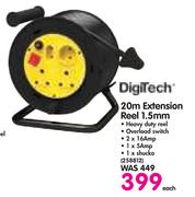 DigiTech 20m Extension Reel 1.5mm