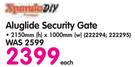 Xpanda DIY Aluglide Security Gate-2150mm x 1000mm