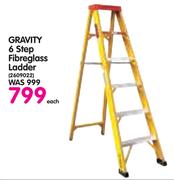 Gravity 6 Step Fibreglass Ladder