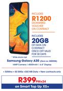 Samsung Galaxy A30-On Smart Top Up XS+