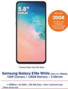 Samsung Galaxy S10e White