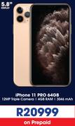 Apple 5.8" iPhone 11 Pro 64GB
