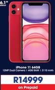 Apple 6.1" iPhone 11 64GB