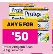Protex Antigerm Soap Assorted-For Any 5 x 200g