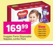Huggies Pants Disposable Nappies Jumbo Pack-Each