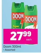 Doom Assorted-300ml Each