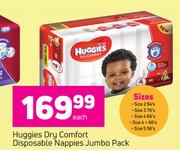 Huggies Dry Comfort Disposable Nappies Jumbo Pack-Each