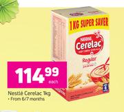 Nestle Cerelac (From 6/ 7 Months)-1kg Each
