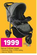 Little One Deluxe 3 Wheel Jogger