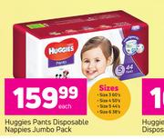 Huggies Pants Disposable Nappies Jumbo Pack-Each