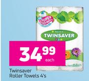 Twinsaver Roller Towels-4's Pack 