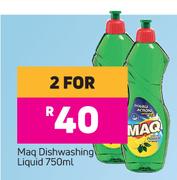 Maq Dishwashing Liquid-2x750ml