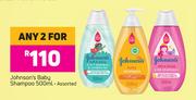 Johnson's Baby Shampoo-2x500ml