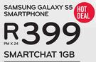 Samsung Galaxy S5 Smartphone-Smartchat 1GB