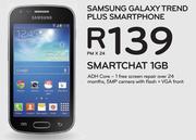 Samsung Galaxy Trend Plus Smartphone-Smartchat 1GB
