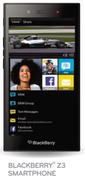 Blackberry Z3 Smartphone-On Straight Up 400