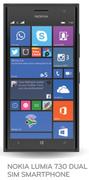 Nokia Lumi 730 Dual Sim Smartphone-On Smartchat 3GB