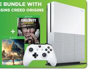 Xbox One S 1TB Console Bundle With Call Of Duty WWII + Assassins Creed Origins