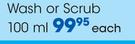 Tri-Peptox Wash Or Scrub-100ml Each