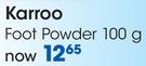 Karroo Foot Powder-100g Each