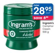 Ingram's Camphor Cream-500g 
