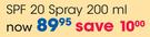 Garnier Ambre Solaire SPF 20 Soray-200ml