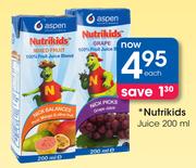 Nutrikids Juice-200ml Each