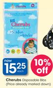 Cherubs Disposable Bibs