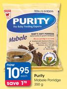 Purity Mabele Porridge-350g