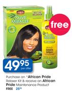 African Pride Relaxer Kit-Per Offer