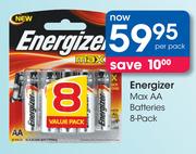 Energizer 8-Pack Max AA Batteries