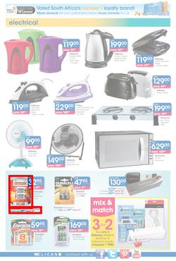 Clicks : Get Summer Ready You Pay Less (13 Dec - 12 Jan 2014), page 12