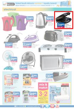 Clicks : Get Summer Ready You Pay Less (13 Dec - 12 Jan 2014), page 12