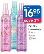 Oh So Heavenly Room Spray-200ml Each