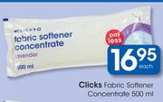Clicks Fabric Softener Concentrate-500ml