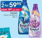 Comfort Fabric Conditioner-2X800ml