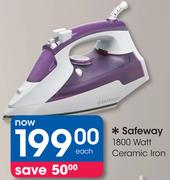 Safeway 1800W Ceramic Iron